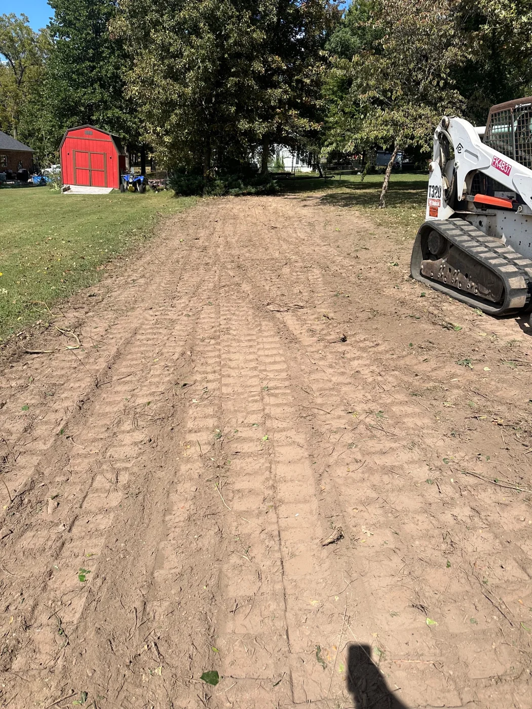 Rafter E driveway and access road construction in the Grand Lake area