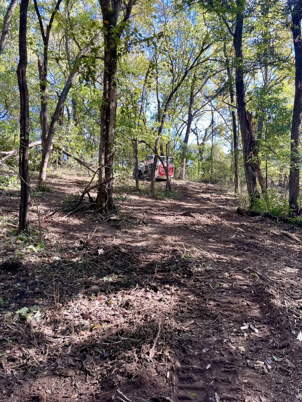 Smith Property land clearing project in Grove Oklahoma